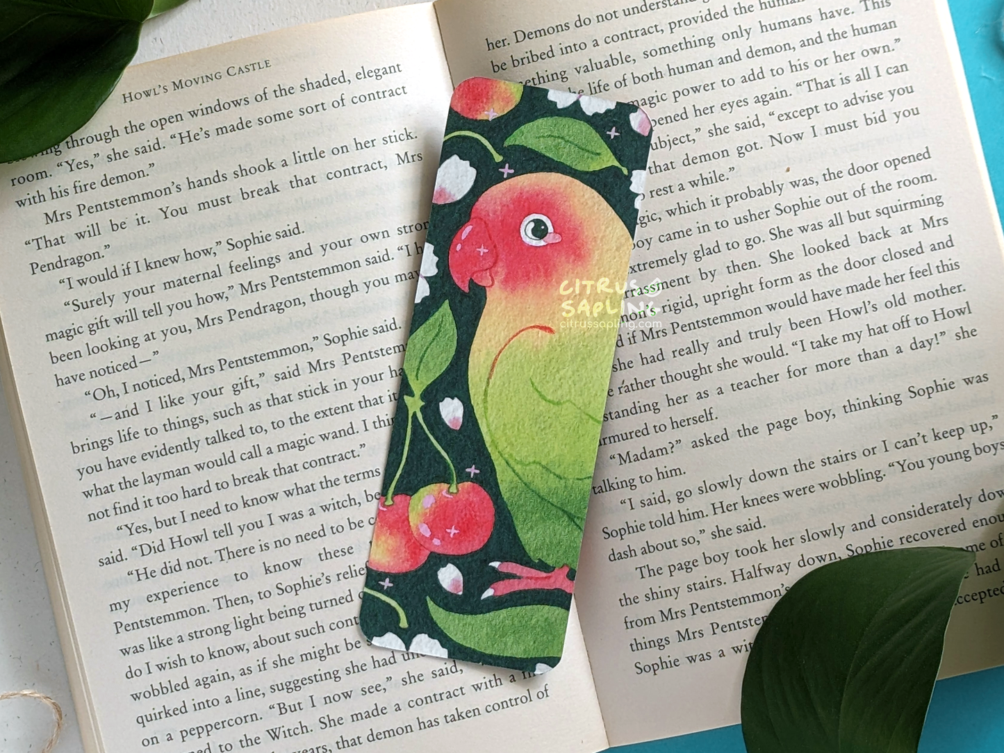 Lovebird Bookmark