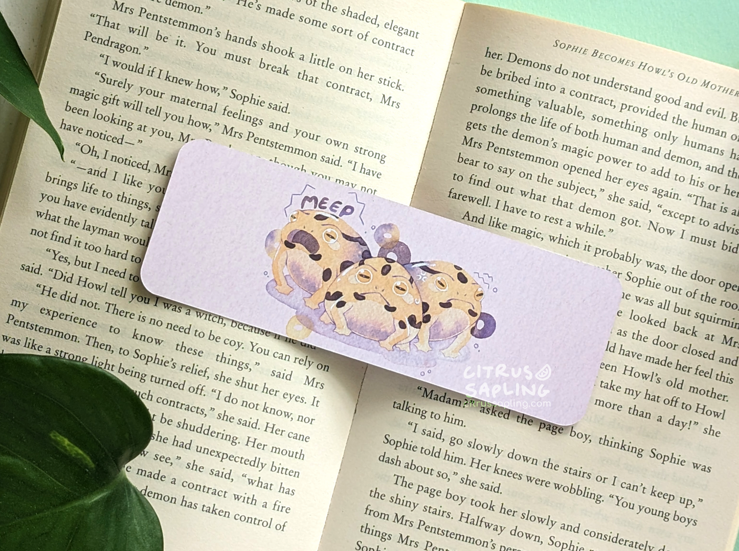 Desert Rain Frogs Bookmark