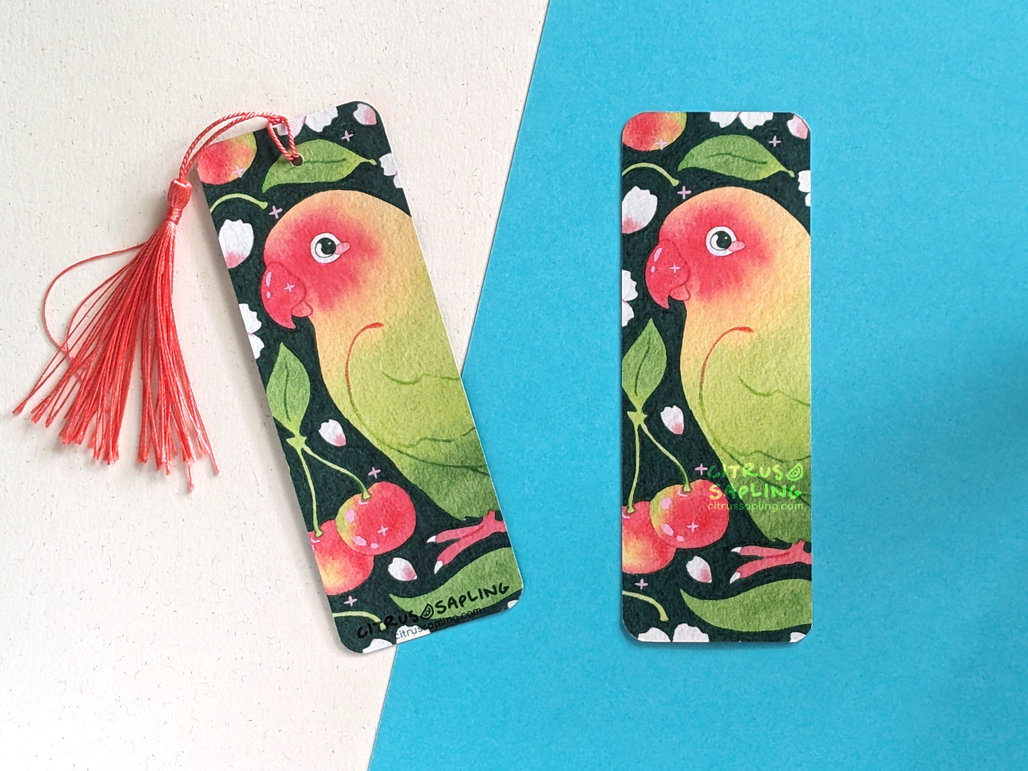 Lovebird Bookmark