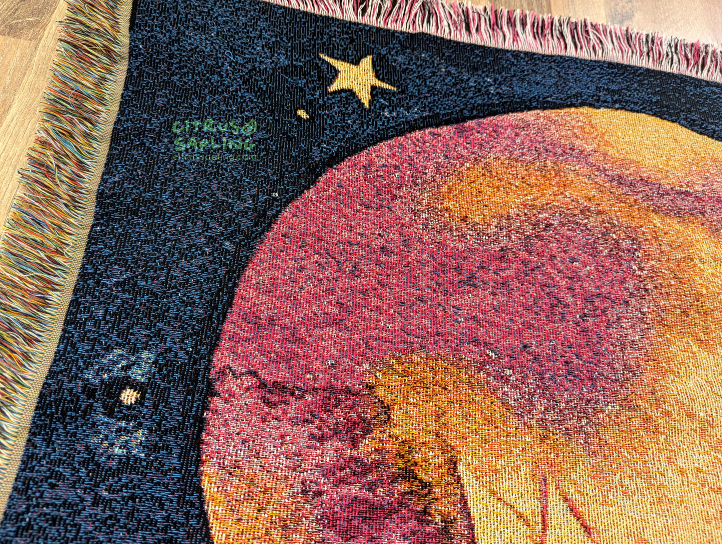 Harvest Mice Woven Throw Blanket