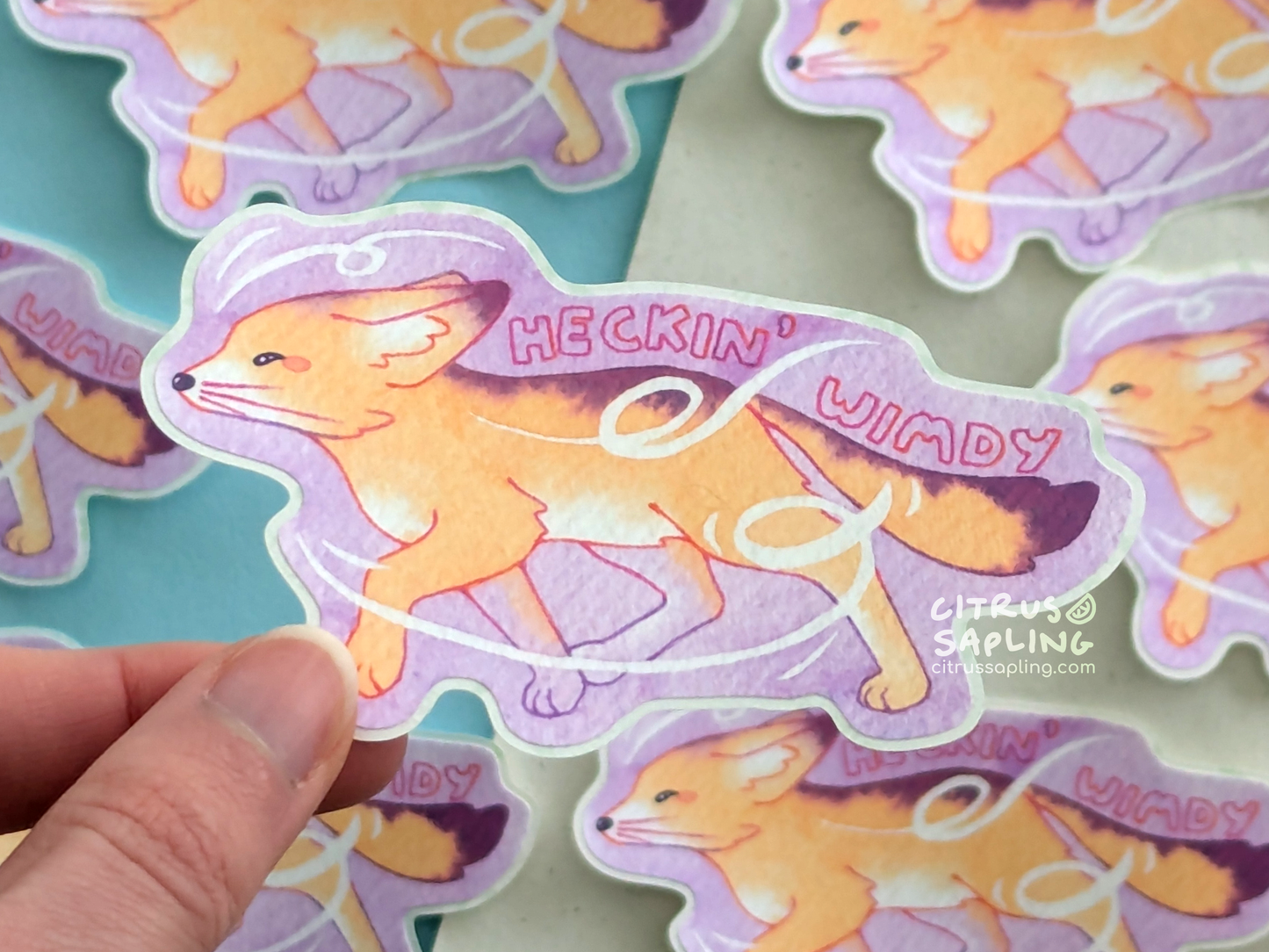 Heckin' Wimdy Sticker
