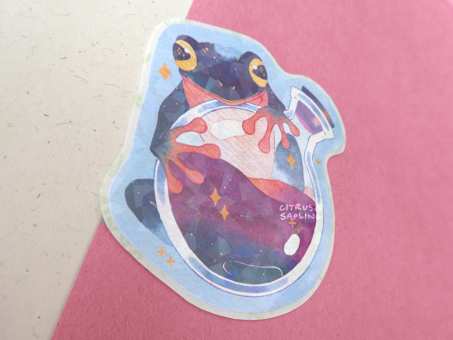 Potion Frog Holo Sticker