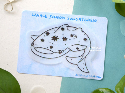 Whale Shark Suncatcher
