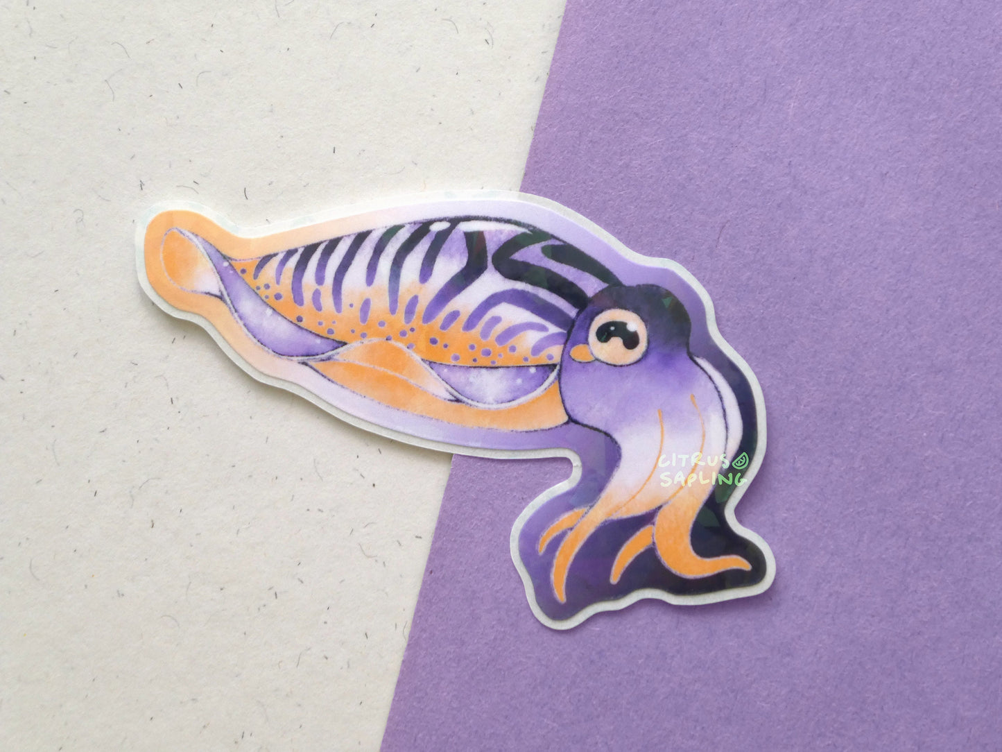 Pride Cuttlefish Sticker