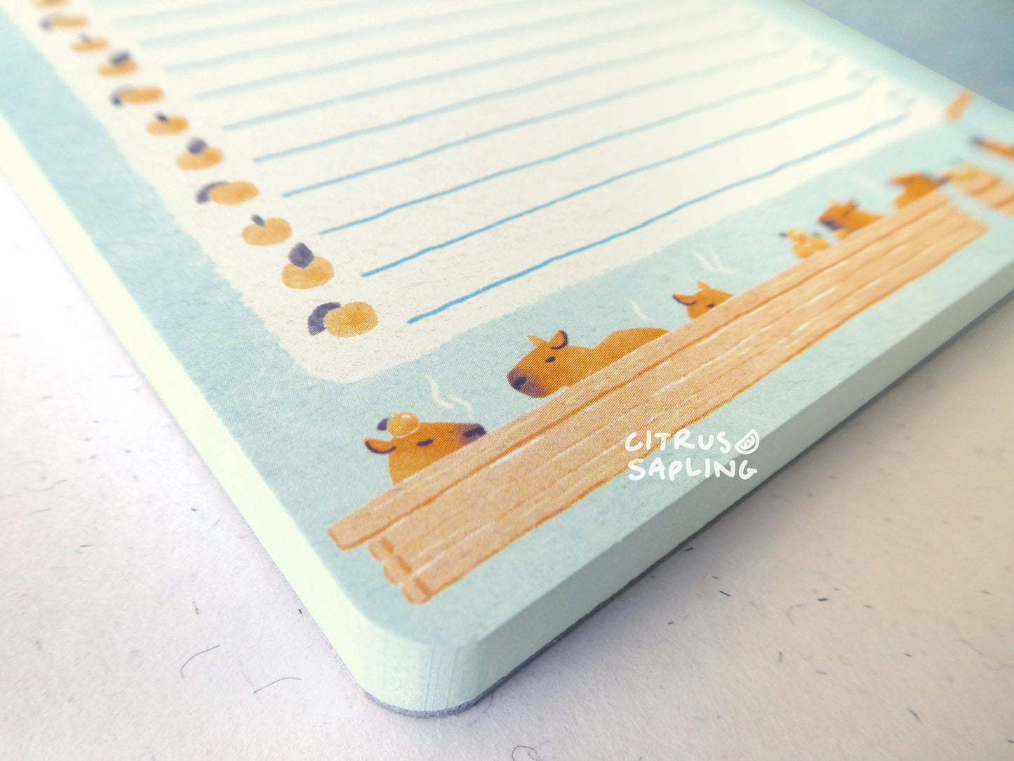 Capybara To Do List Pad