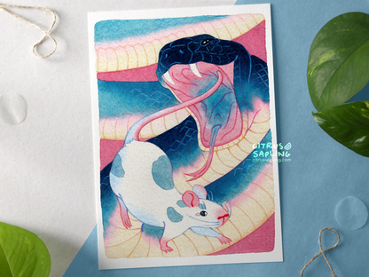 Lucky Escape Art Print