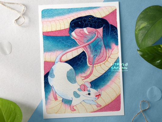 Lucky Escape Art Print