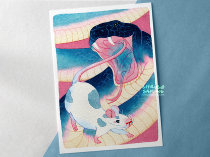 Lucky Escape Art Print