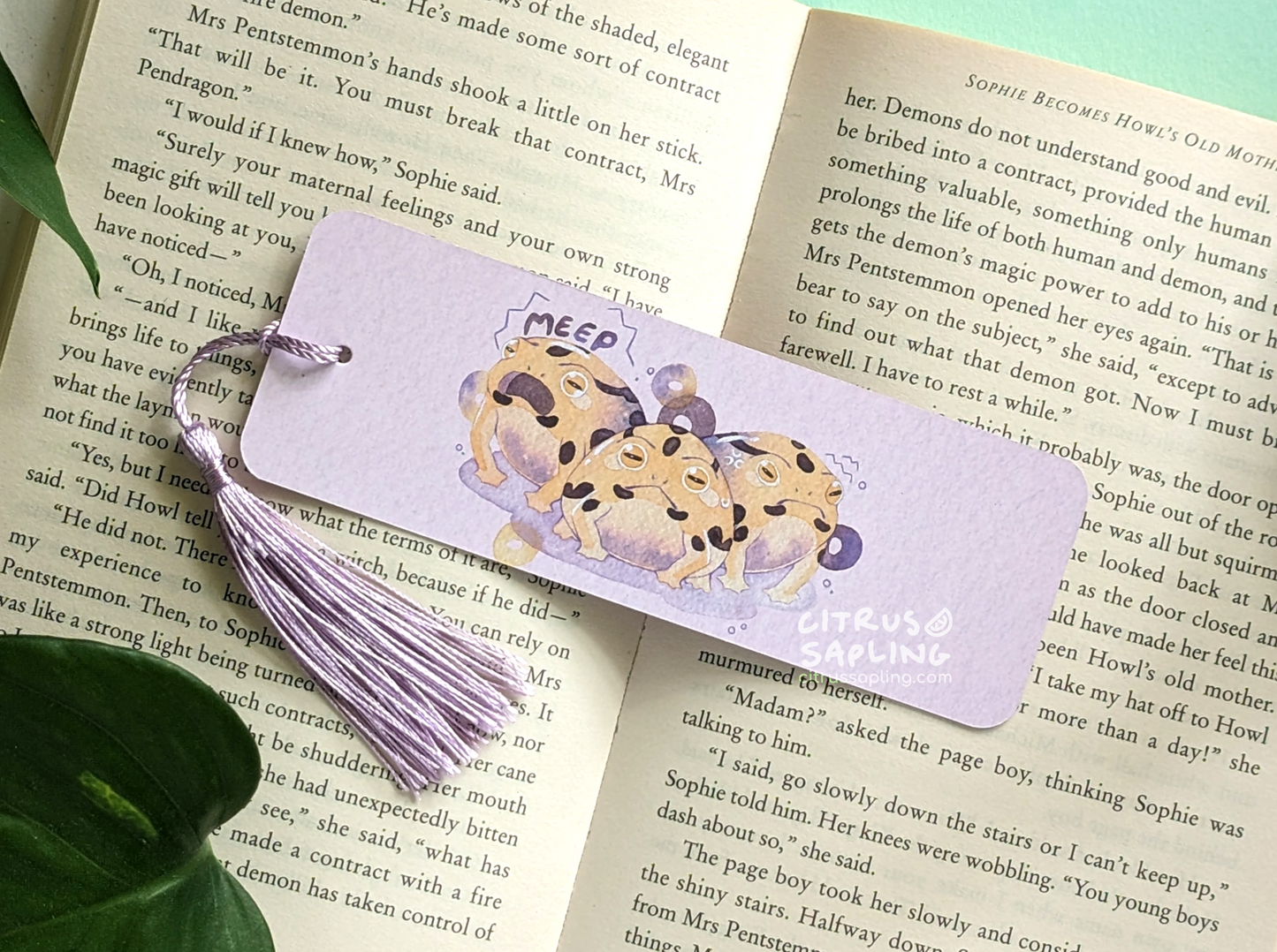 Desert Rain Frogs Bookmark