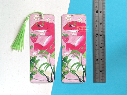 Strawberry Gecko Bookmark