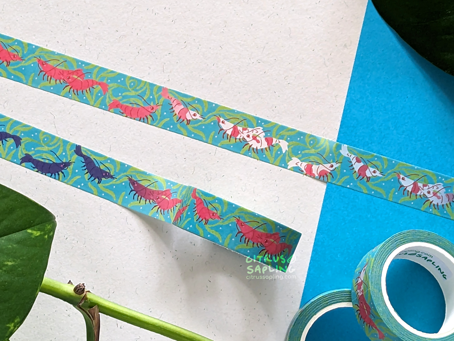 Shrimp Washi Tape