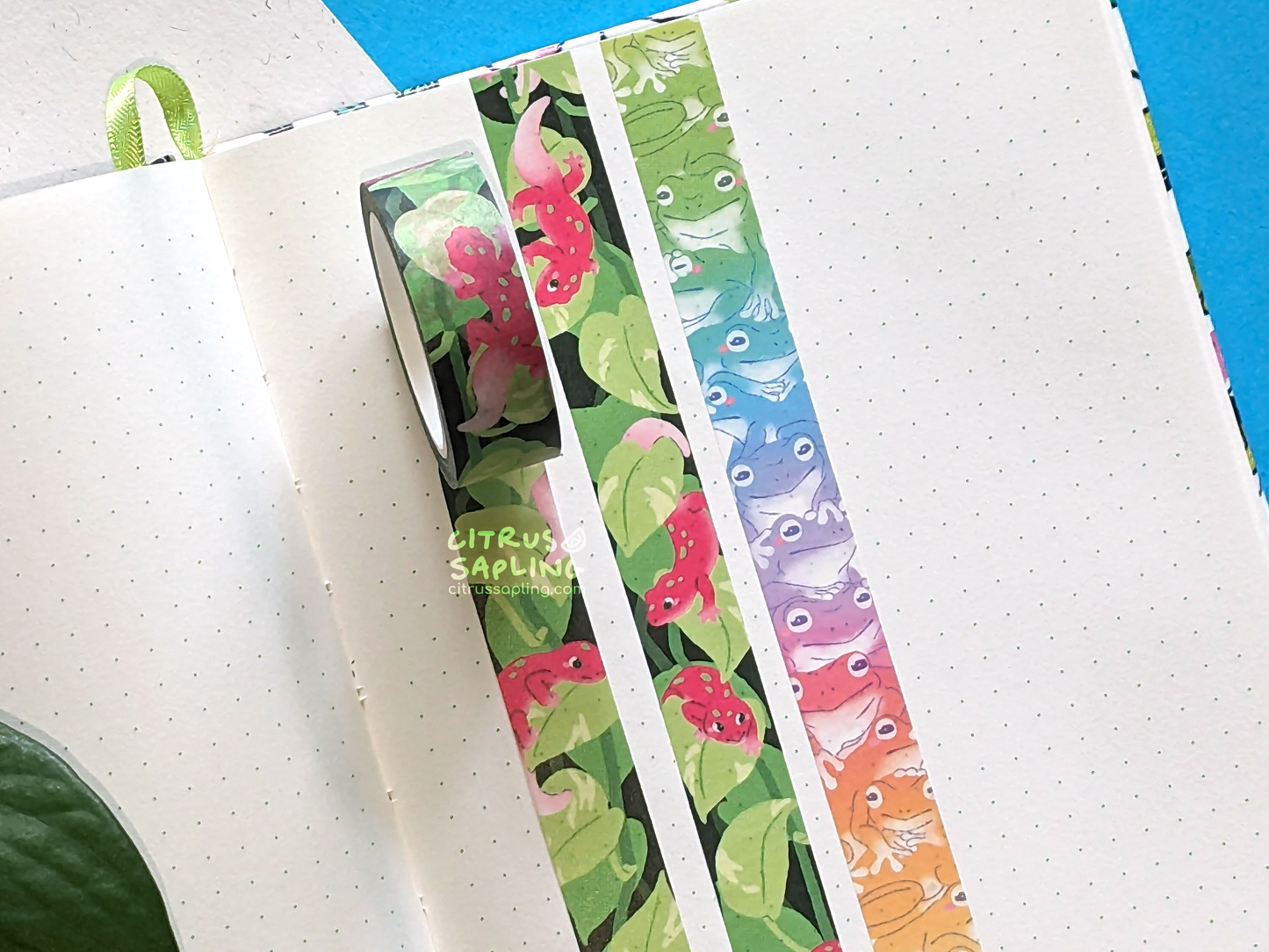 Pothos Geckos Washi Tape