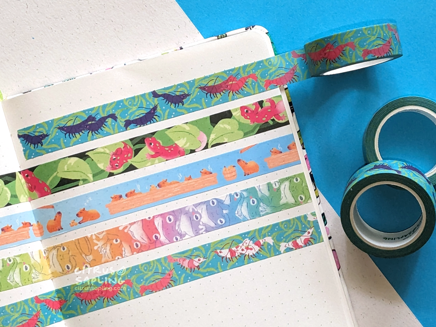 Shrimp Washi Tape