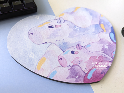 Cloudy Capybaras Mouse Mat