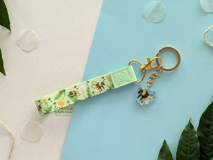 Bumblebee Mini Lanyard Keyring