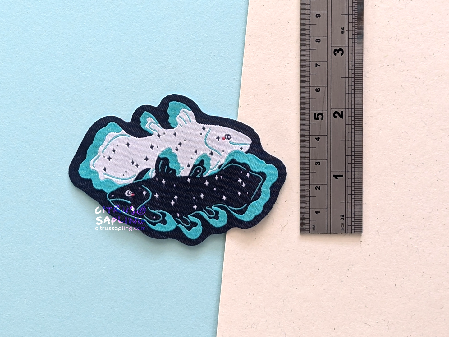 Coelacanth Woven Patch