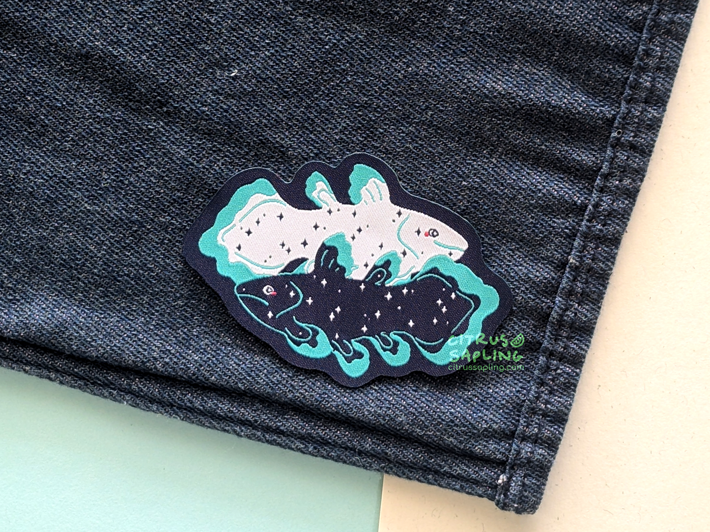 Coelacanth Woven Patch