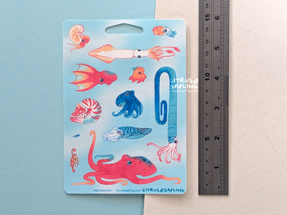 Cephalopods Sticker Sheet