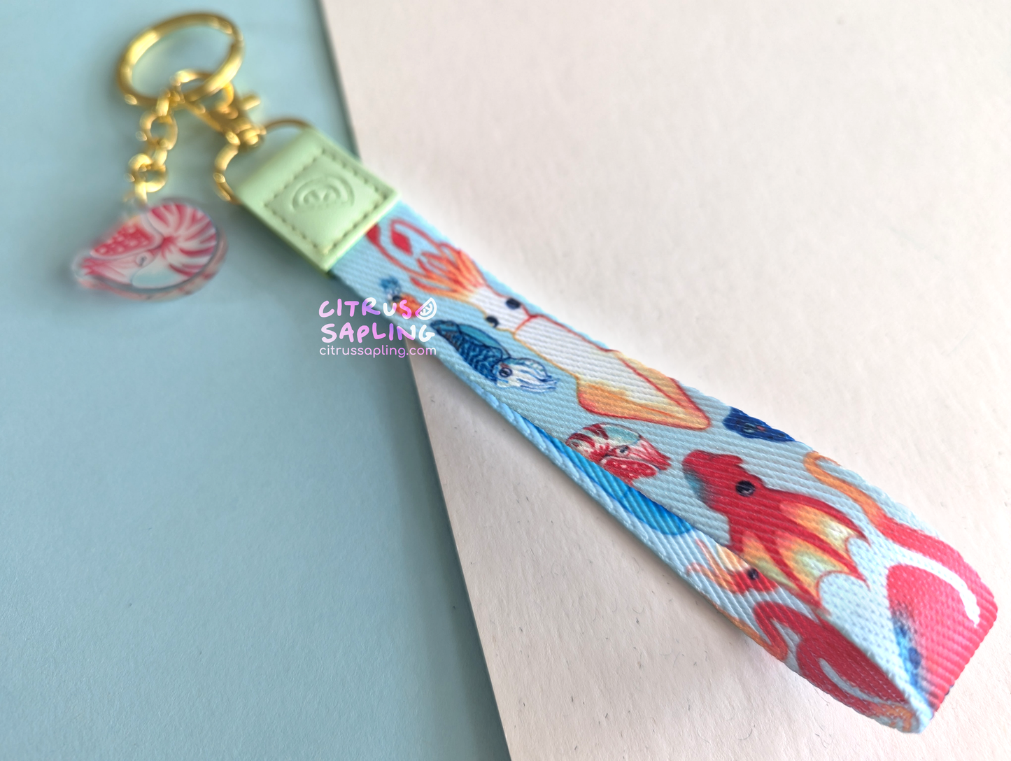 Cephalopods Wristlet Keyring