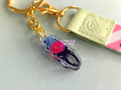 Beetle Sweets Wristlet Keyring