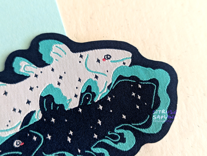 Coelacanth Woven Patch