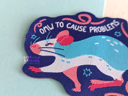 Rat Woven Patch