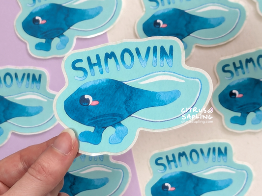 Shmovin Tadpole Sticker