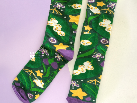 Honduran White Bats Socks