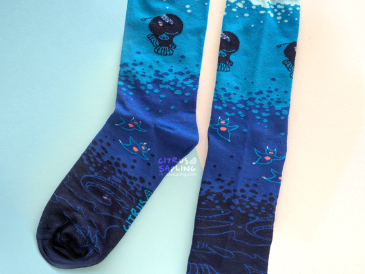 Anglerfish Deep Sea Socks