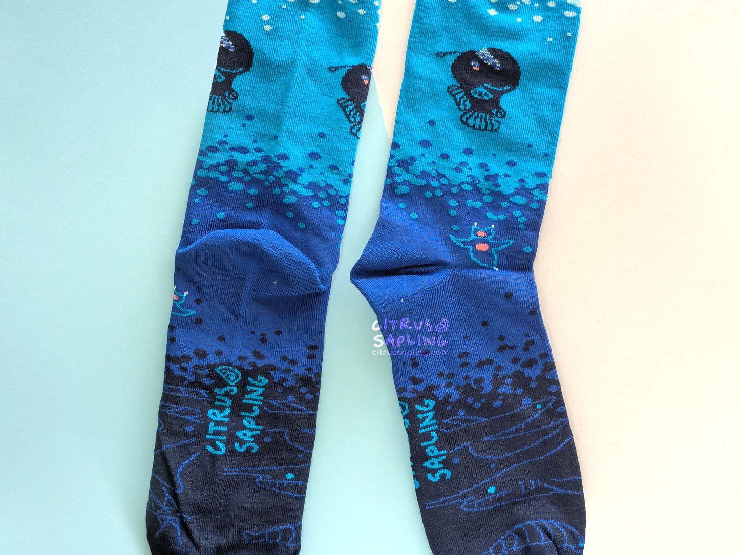 Anglerfish Deep Sea Socks