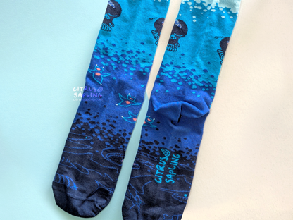 Anglerfish Deep Sea Socks