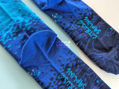 Anglerfish Deep Sea Socks