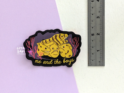 Moray Eels Woven Patch