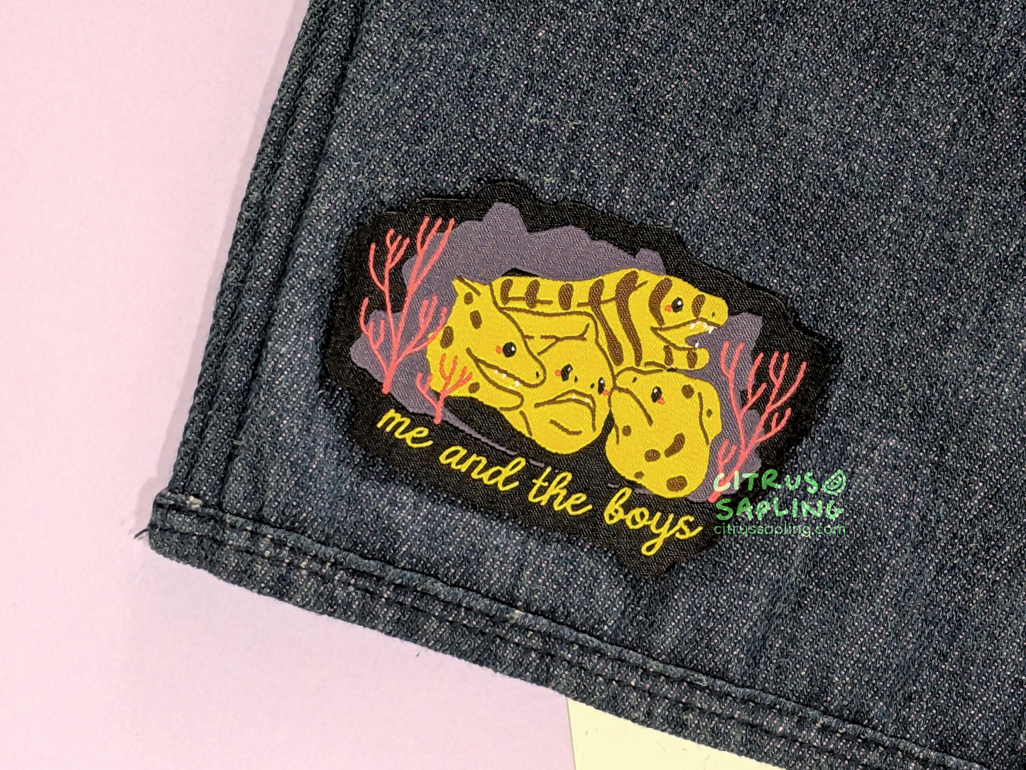 Moray Eels Woven Patch