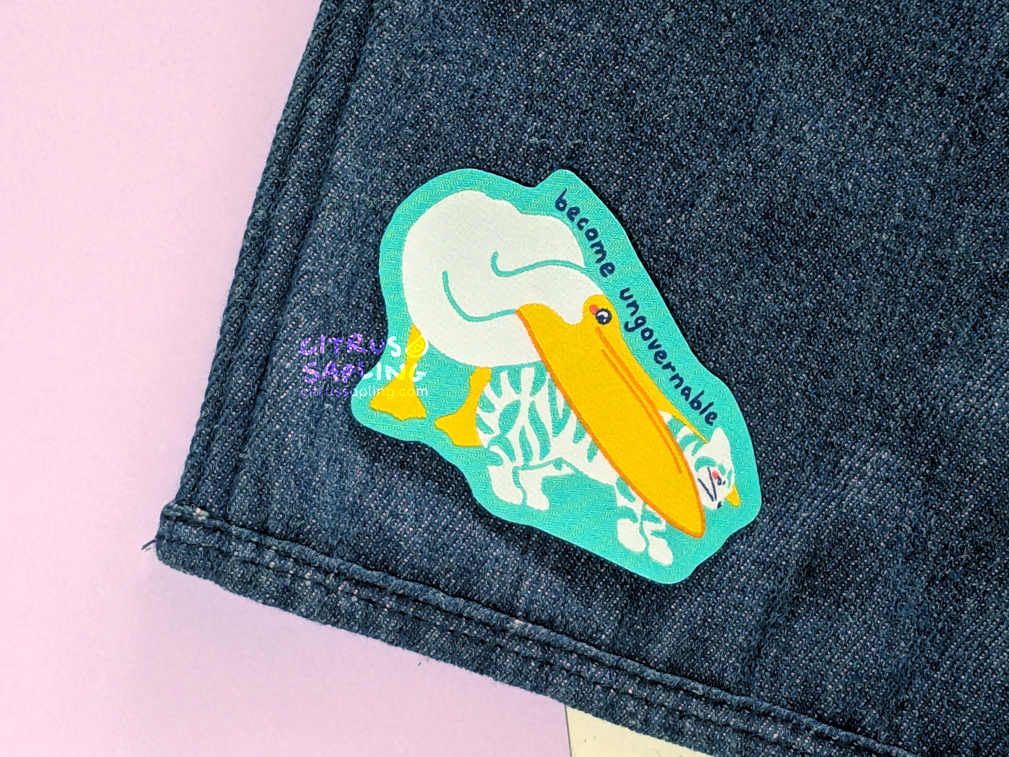 Pelican Woven Patch