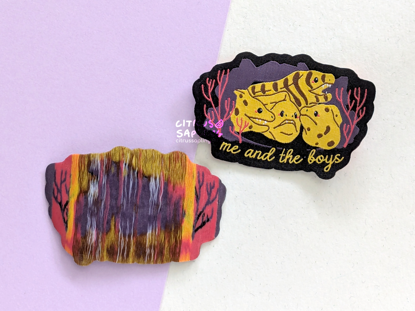 Moray Eels Woven Patch