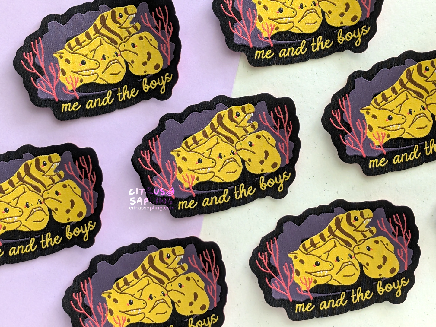 Moray Eels Woven Patch