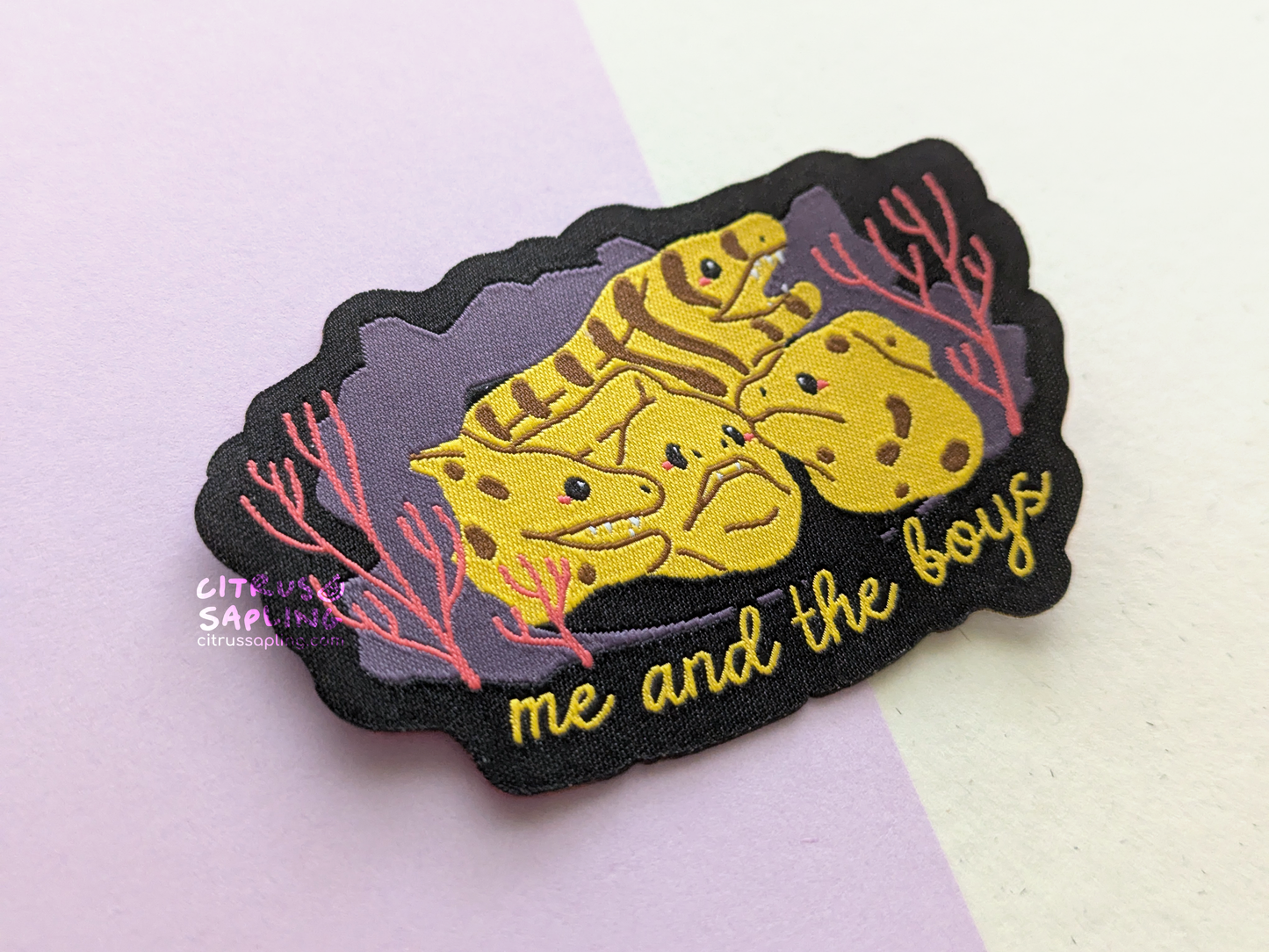 Moray Eels Woven Patch