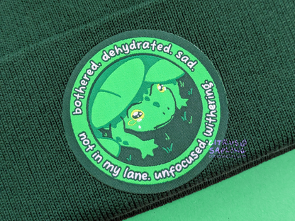 Bothered Frog Beanie