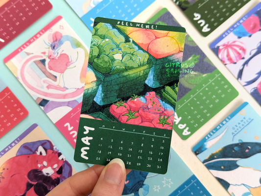 2026 Sticker Calendar