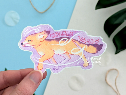 Heckin' Wimdy Sticker