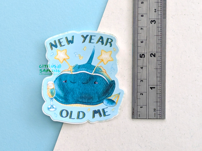 New Year Horseshoe Crab Sticker