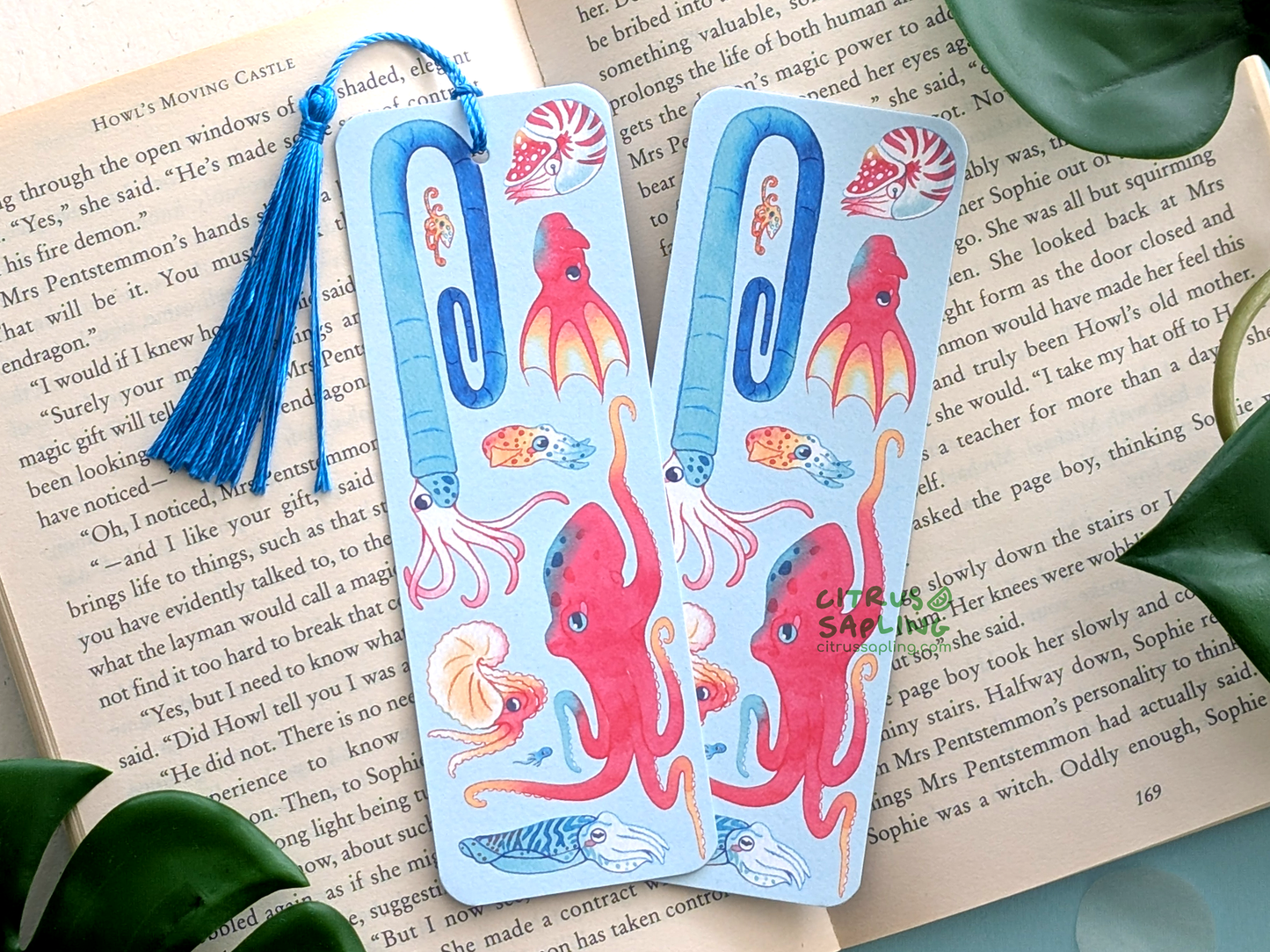 Cephalopods Bookmark