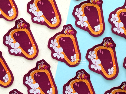 Carabiner Woven Patch