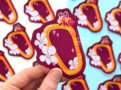 Carabiner Woven Patch