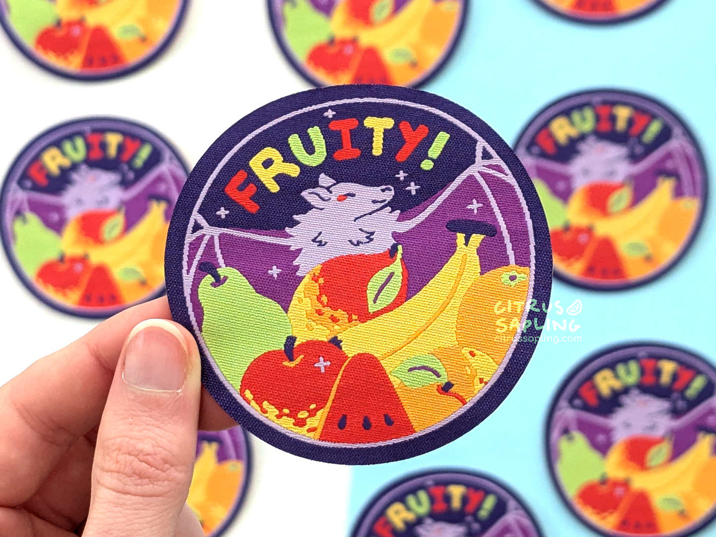 Fruity! Woven Patch