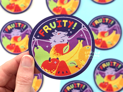 Fruity! Woven Patch