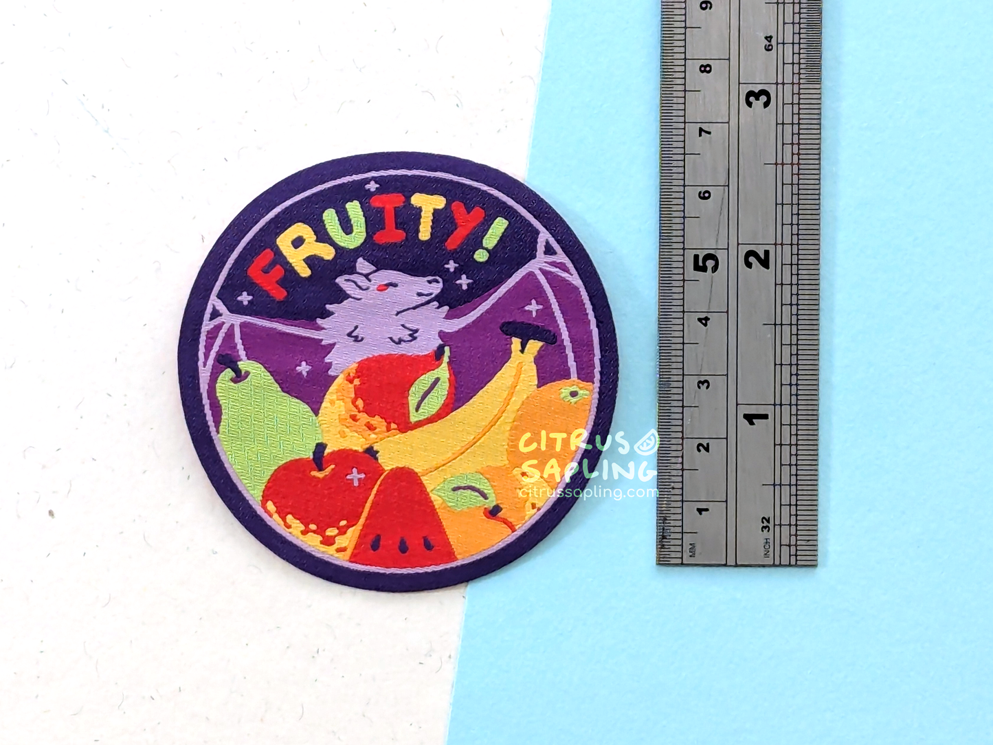 Fruity! Woven Patch