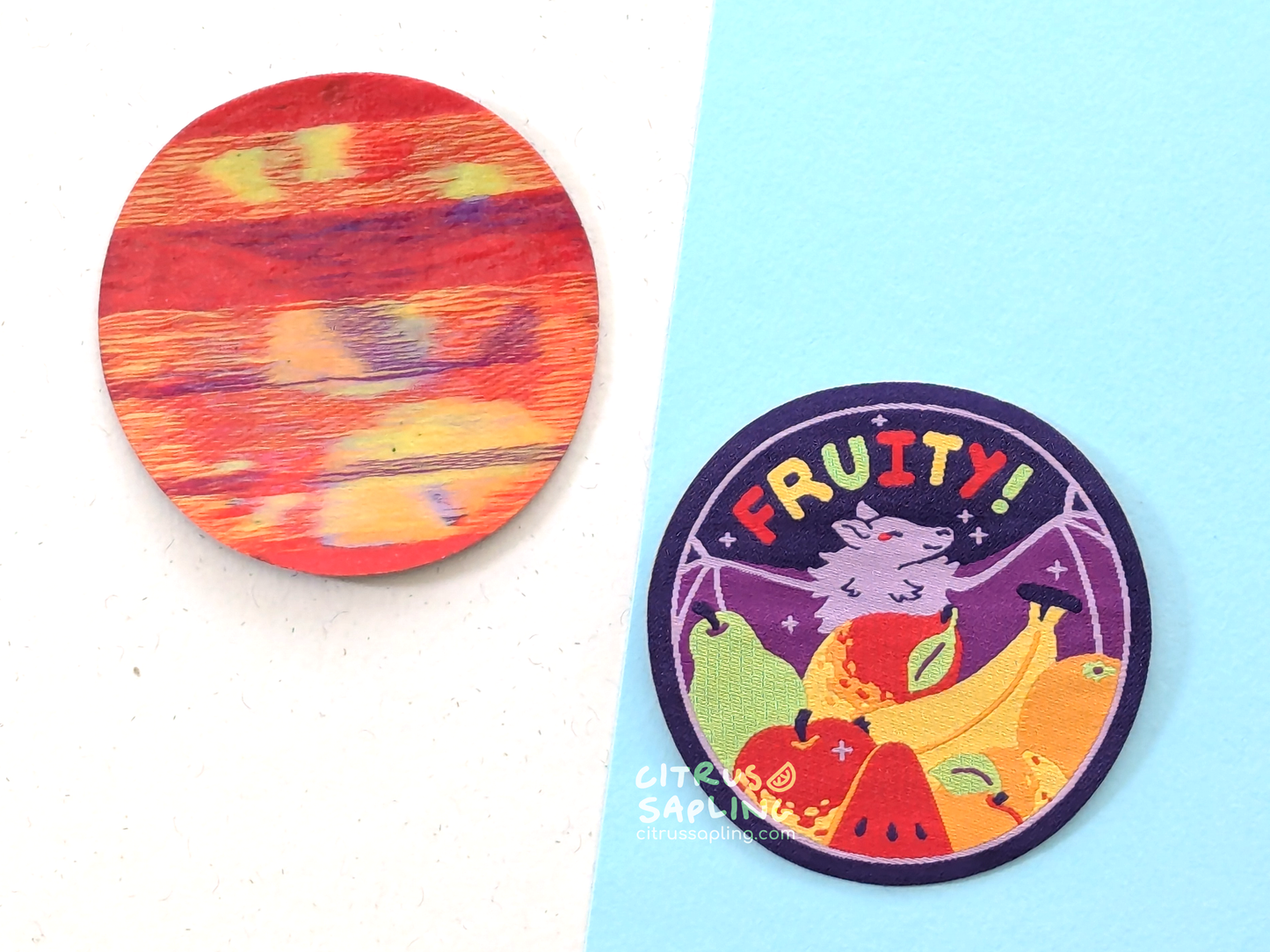 Fruity! Woven Patch