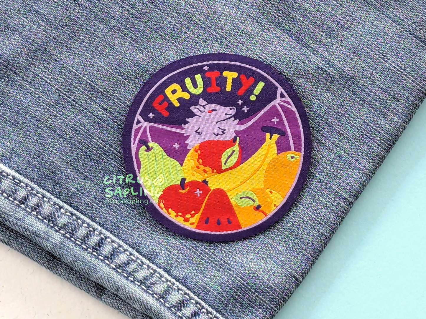 Fruity! Woven Patch